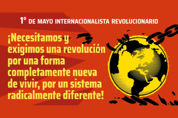 Poster for May Day from the Revolutionary Communist Group, Colombia